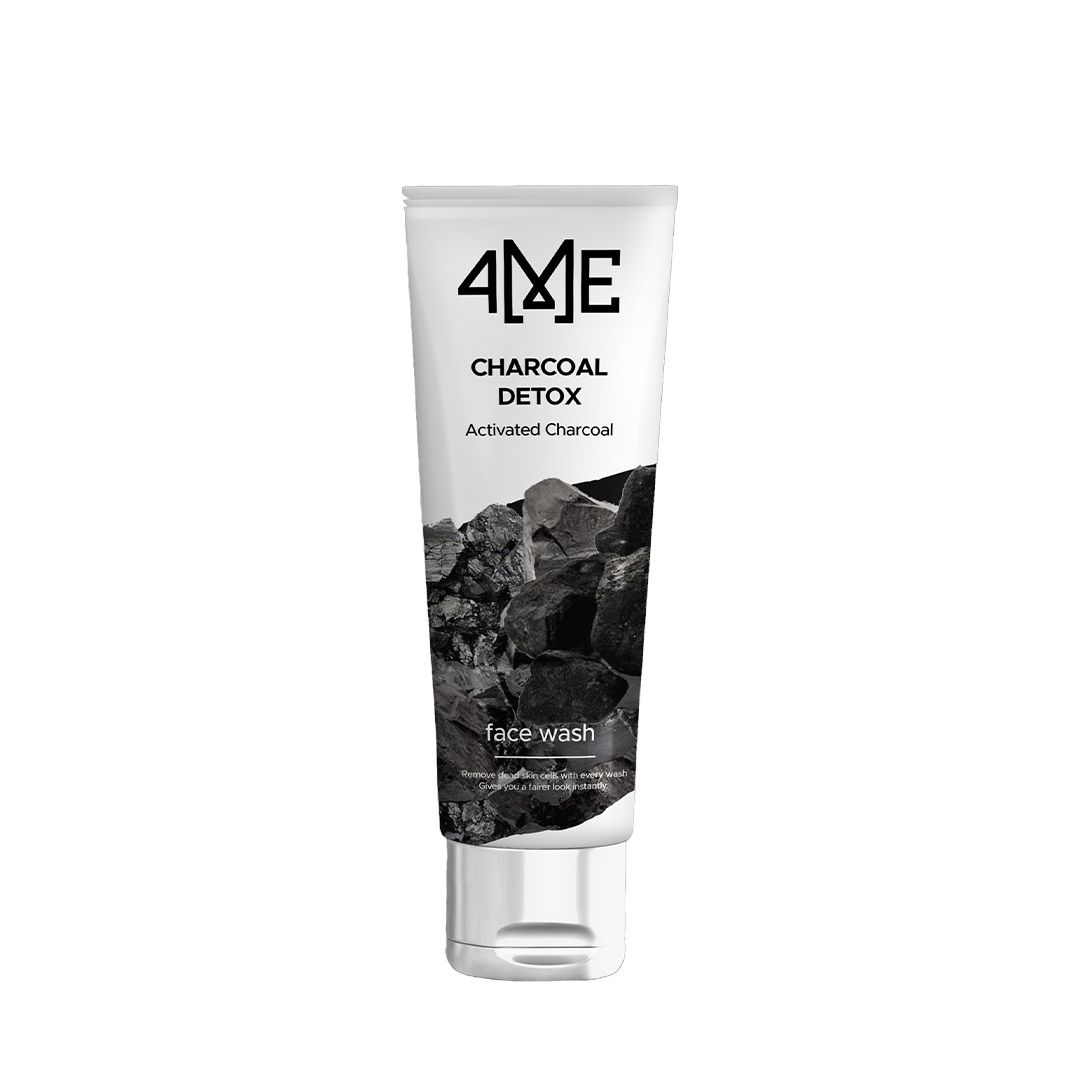 4ME CHARCOAL DETOX ACTIVATED CHARCOAL FACE WASH