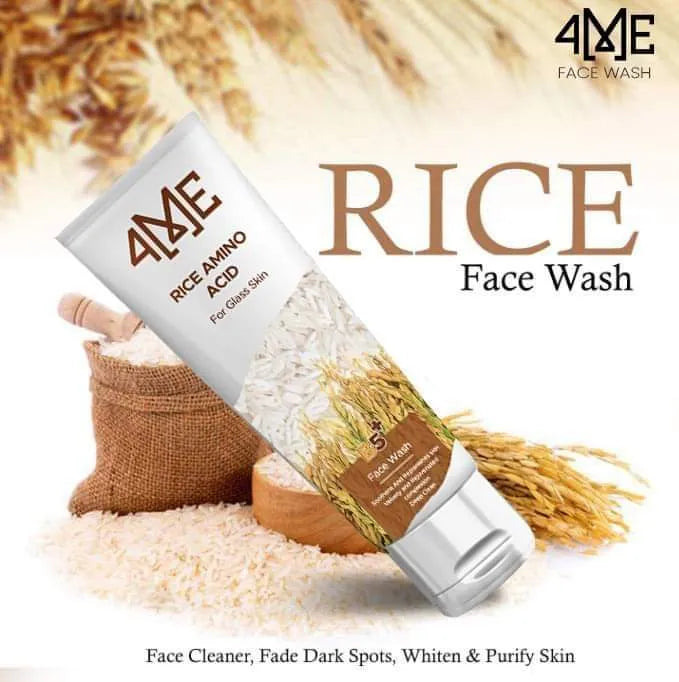 4ME Rice Amino Acid For Glass Skin Face Wash